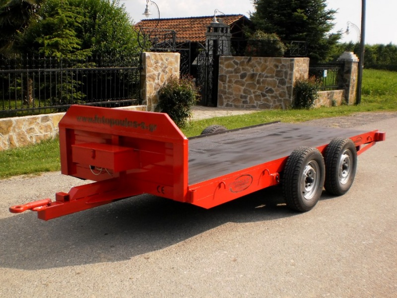 Πλατφόρμα τύπου Τρέιλερ για ταχύτητες άνω τον 50 χλμ 3,5t.